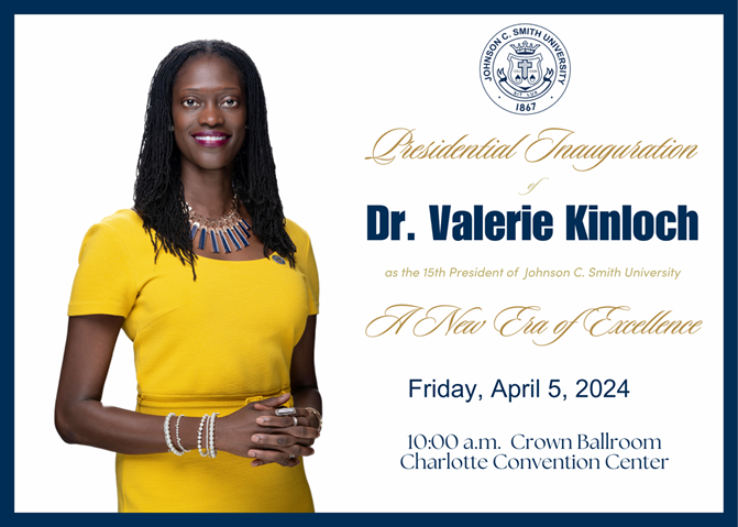Dr. Valerie Kinlock Inauguration